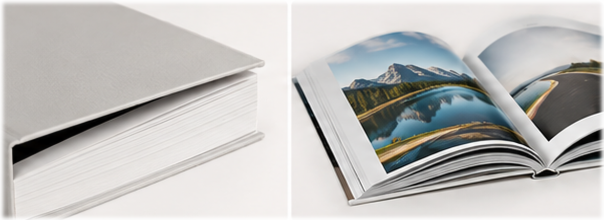 Photobook de tapa delgada